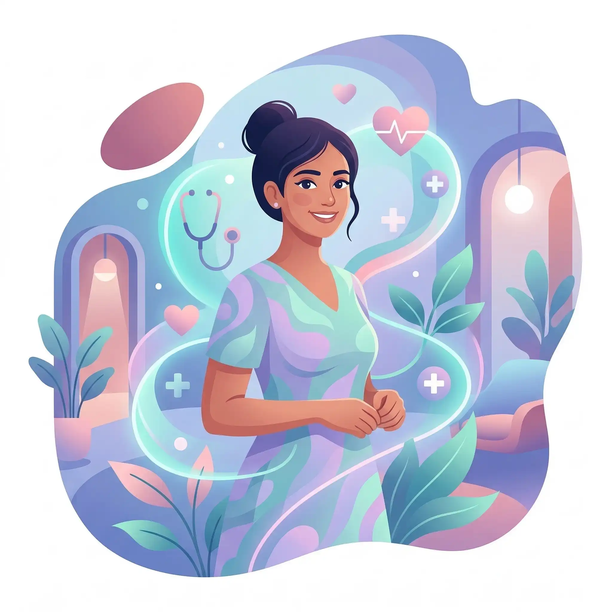 Happy mother holding newborn – fertility success story GynoHub