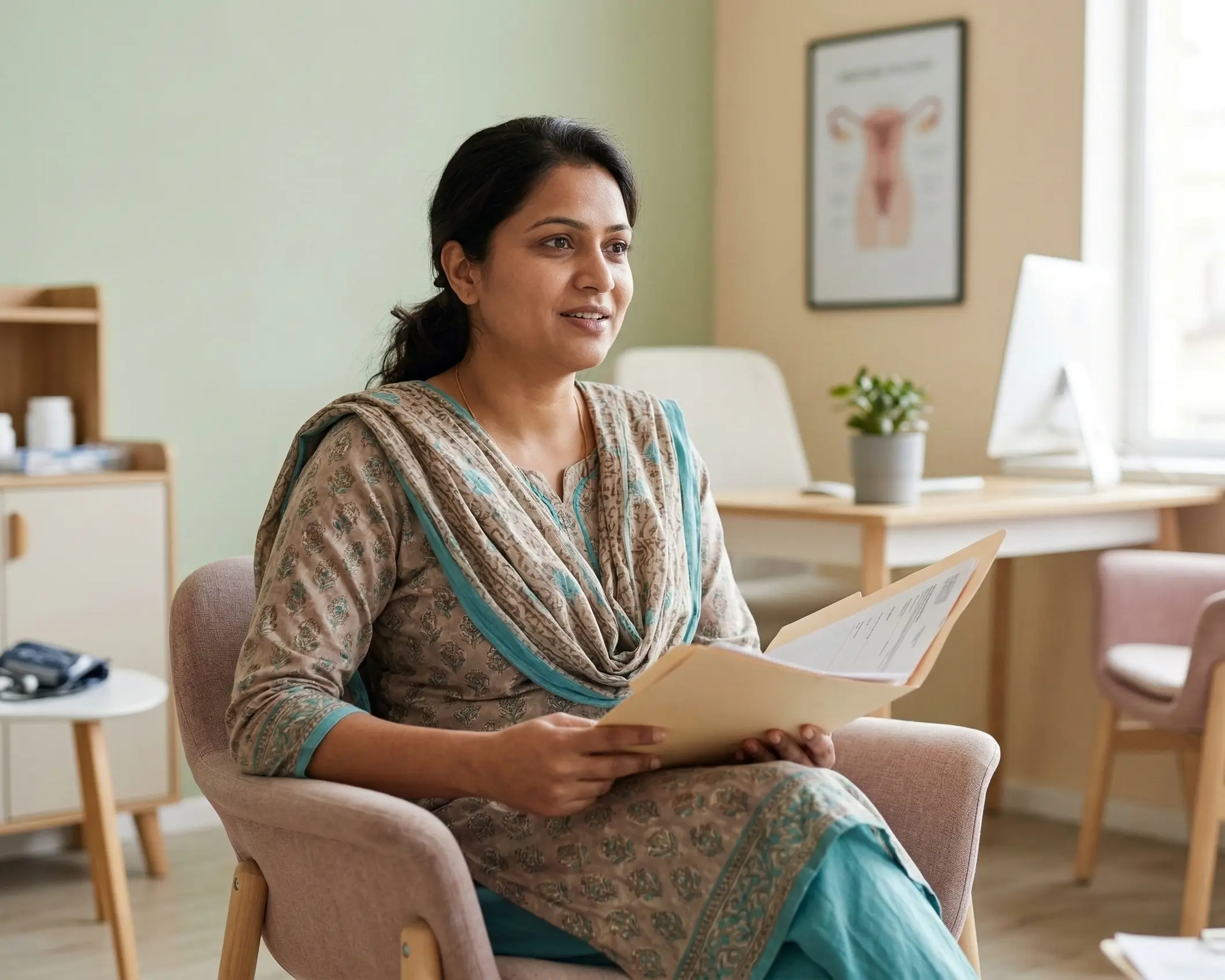 Women's wellness health consultation